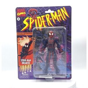 Hasbro Spider-Man Unlimited Action Figure New Marvel Legends Retro Card